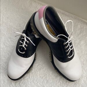 FootJoy DryJoys Tour Golf Shoes Size 10 1/2 W